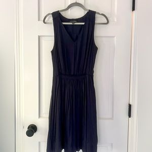 Banana Republic Size 4 Dress Navy Blue